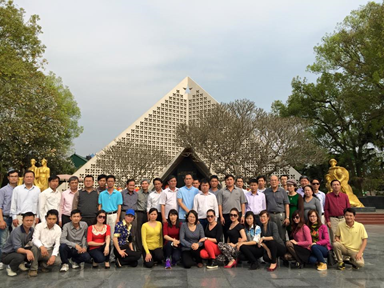 Công ty CPXD Bạch Đằng 201 tổ chức du xuân đầu năm 2015