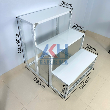 Kệ Sắt Tam Cấp Bậc Thang D80cm